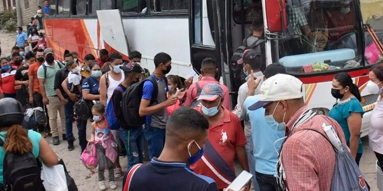 Viajeros en terminales